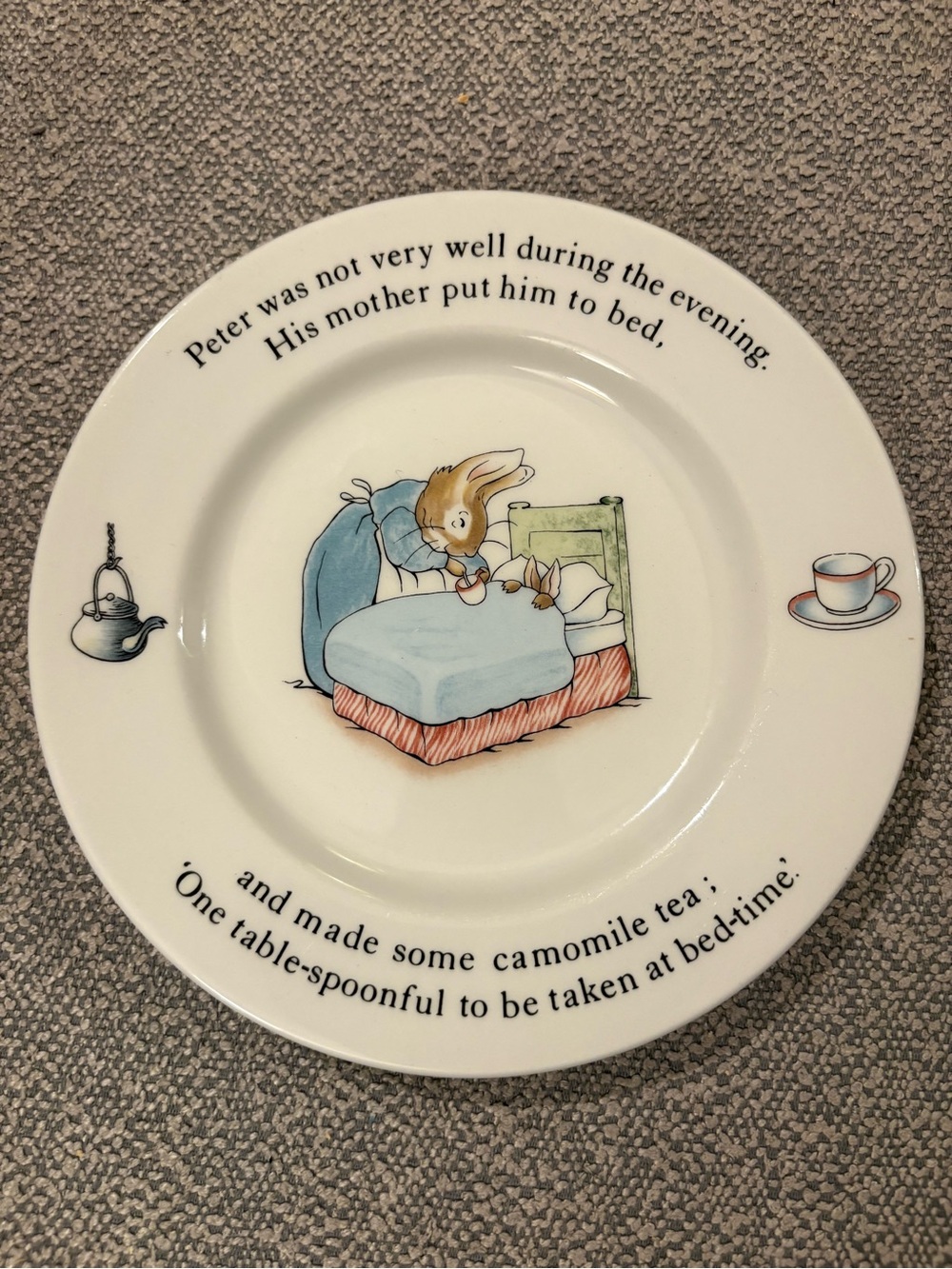 Wedgwood Beatrix Potter Peter Rabbit Plate